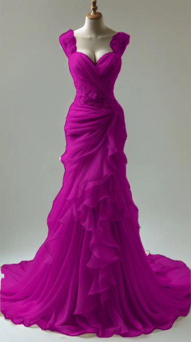 Elegant Sweetheart Mermaid Lace Appliques Party Dress Long Prom Dresses