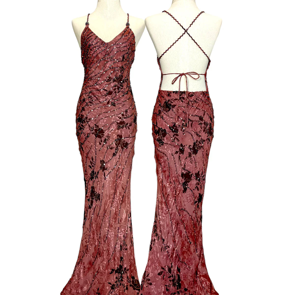 Vintage Prom Dress, Elegant Off Shoulder Evening Dress