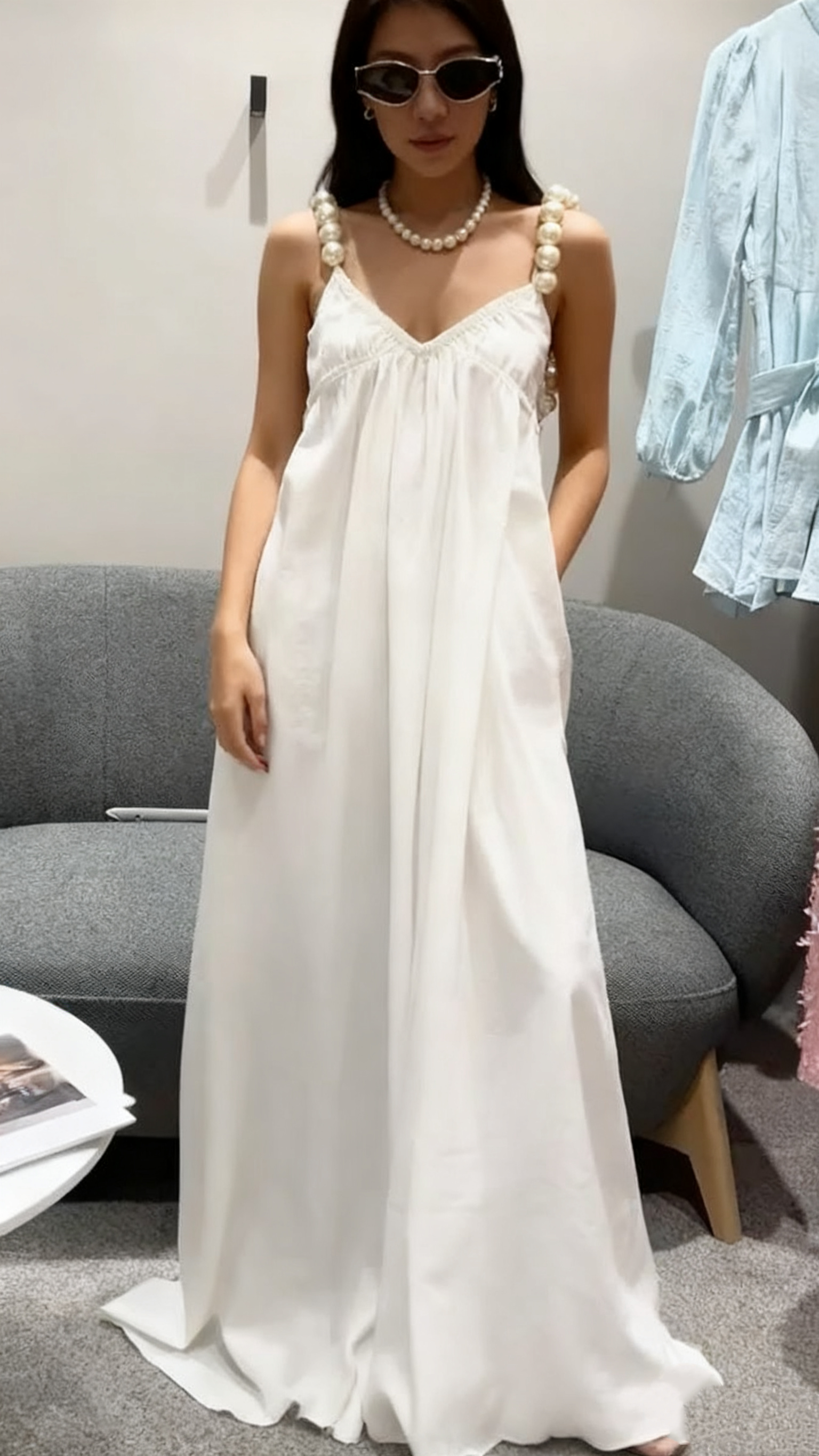 White Party Dress Short Prom Dress Birthday Dress