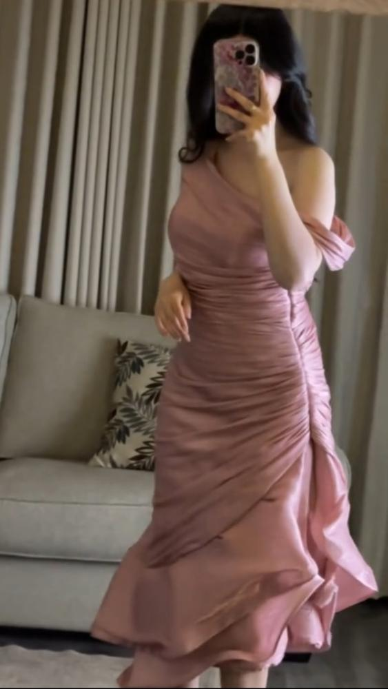 Green Irregular length Evening Party Dresses Cocktail Dresses