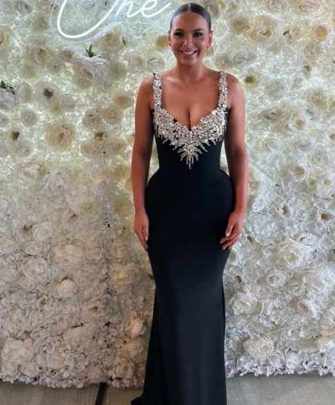 Black Mermaid Sexy Long Formal Dress Evening Party Dresses