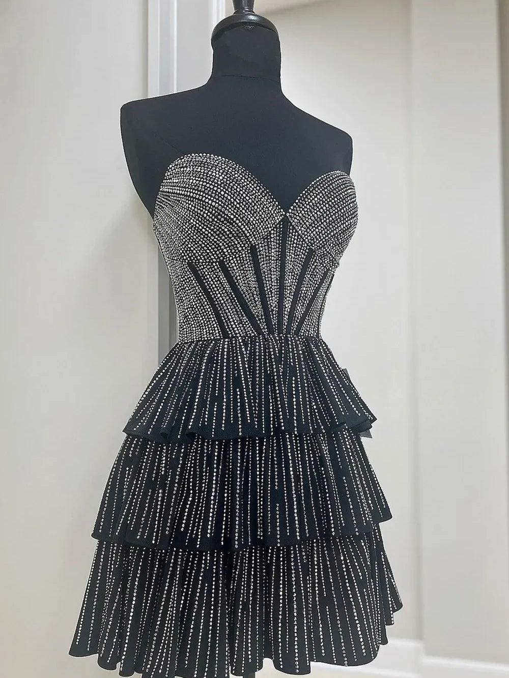 Cute A Line Sweetheart Silver Short Homecoming Dress with Beading
