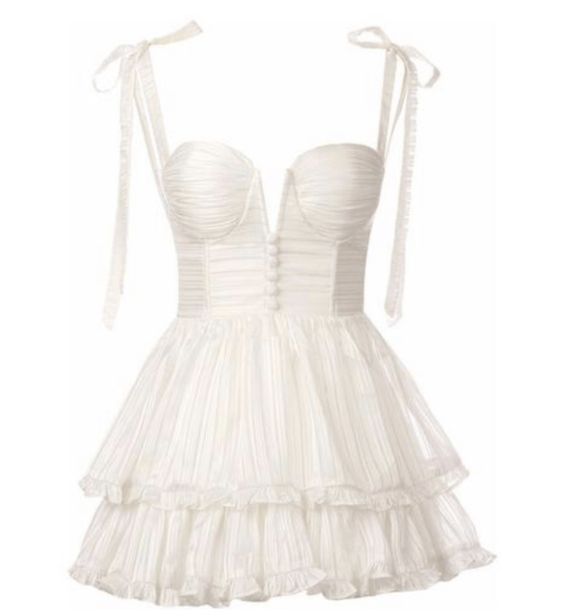 Beautiful Tie Straps Layered Short Homecoming Dress