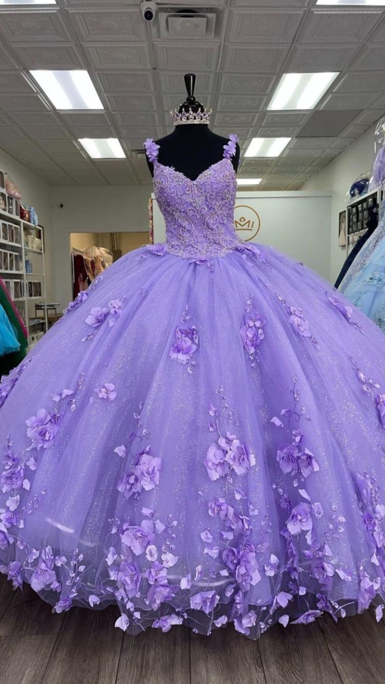 Pretty Quinceanera Dresses, Sweet 16 Dress , Ball Gown With Appliques