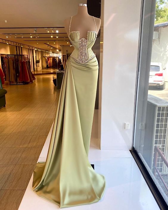 Custom Make Evening Dress, Formal Dresses, Vintage Prom Dress, Elegant Evening Dresses