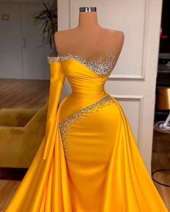 A-line Long Prom Dresses Girls Dresses Party Dress Formal Dress Evening Dresses