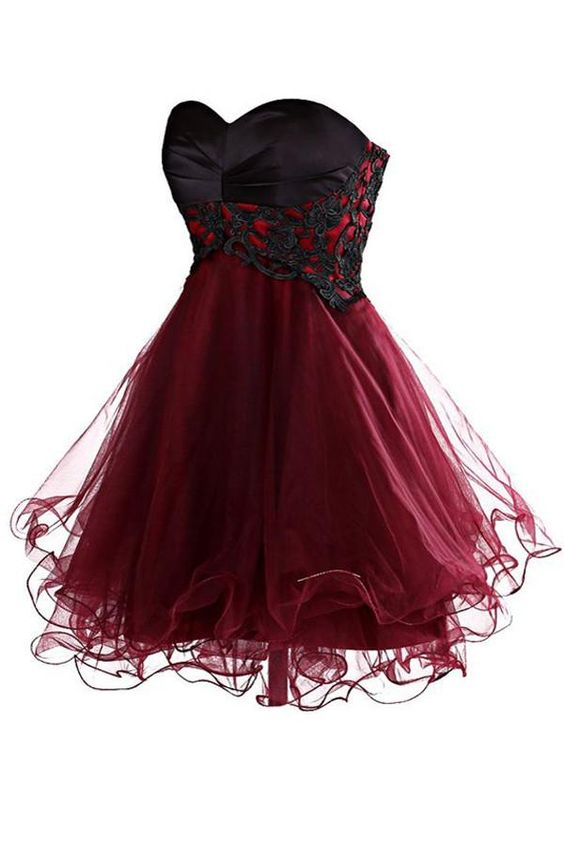 Sexy A Line Tulle Layers Homecoming Dress,Sleeveless Wrapped Chest Short Dress