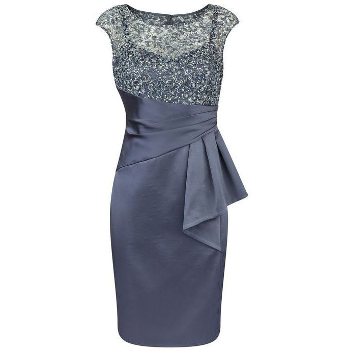 Cap Sleeves Knee Length Mother of the Bride Dresses Formal Party Dress