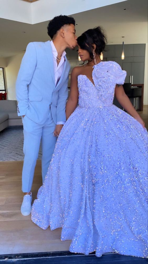 Sequins Ball Gown New Arrival Prom Dress