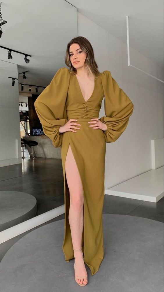 Elegant dress prom dress wedding reception dress