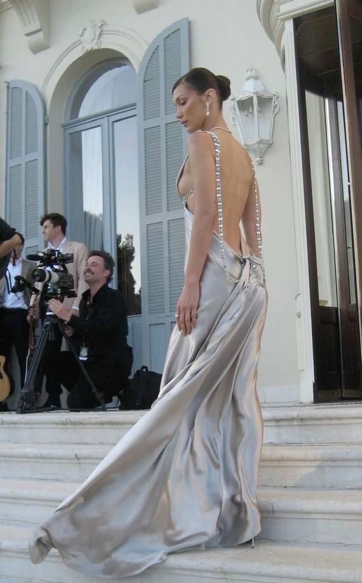 Sexy Long Backless Dress, Evening Party Dress