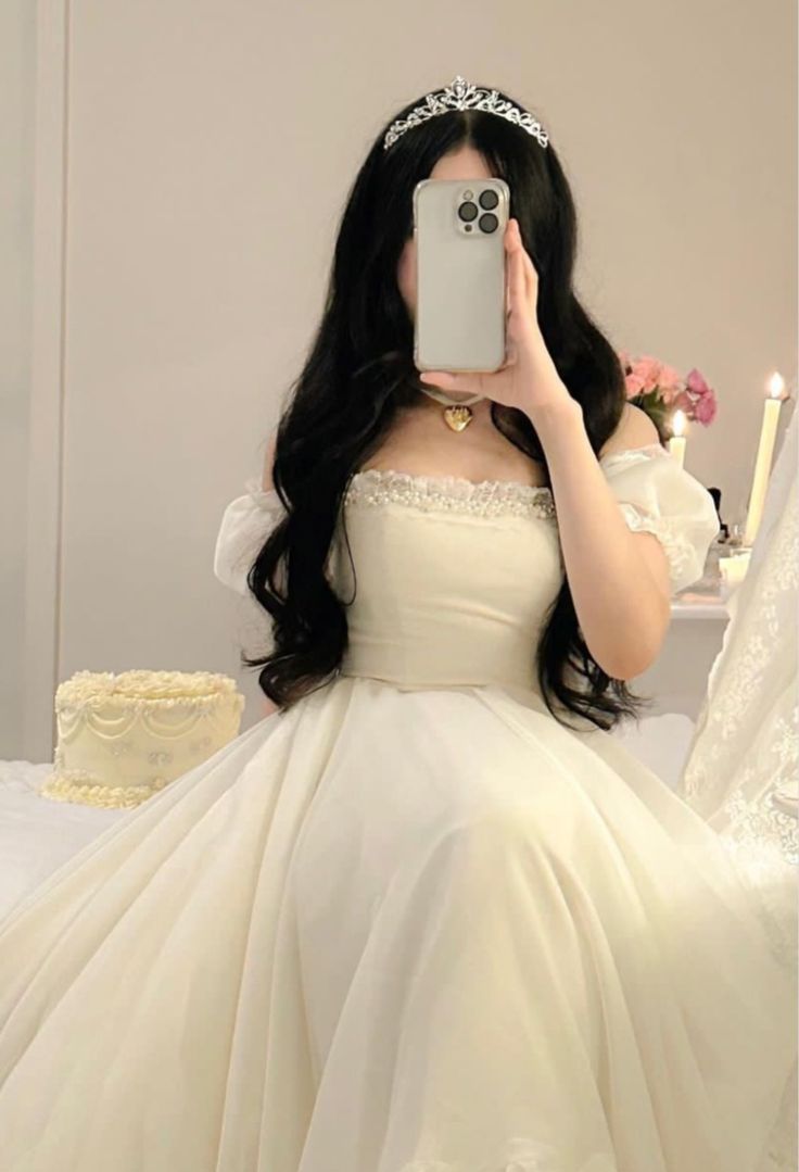 Elegant Off Shoulder Prom Dress, Princess Evening Dress