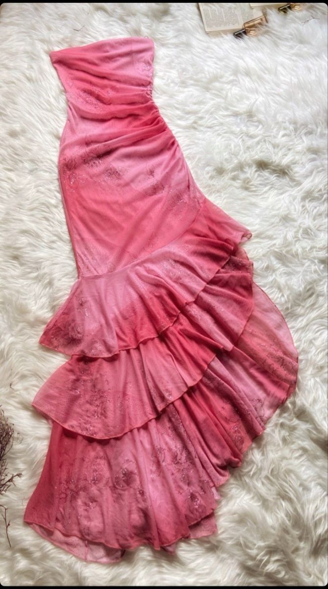 Asymmetrical strapless mermaid prom dress long evening dress