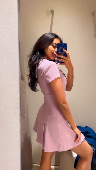 Sexy V Neck Birthday Outfit Short Evening Dress Short Party Dress Cocktail Dresses