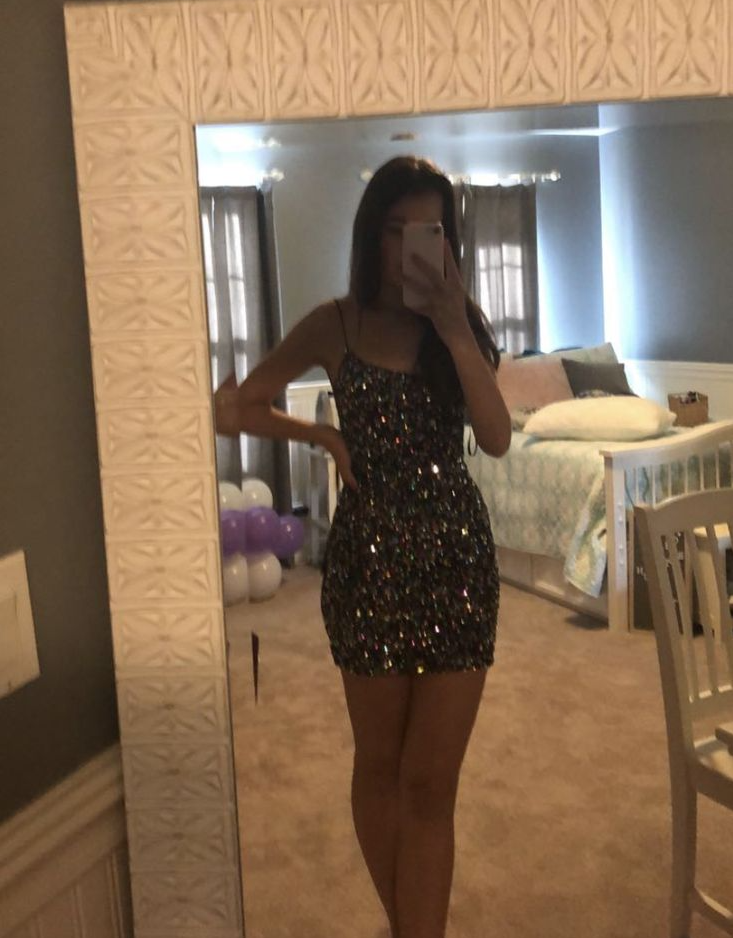 Sexy Sequin Shiny Homecoming Dress Short Party Dress