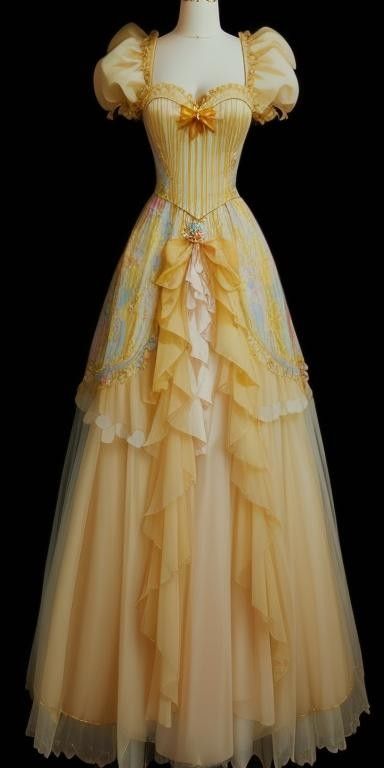 A Line Short Sleeves Long Prom Dress, Evening Formal Dress