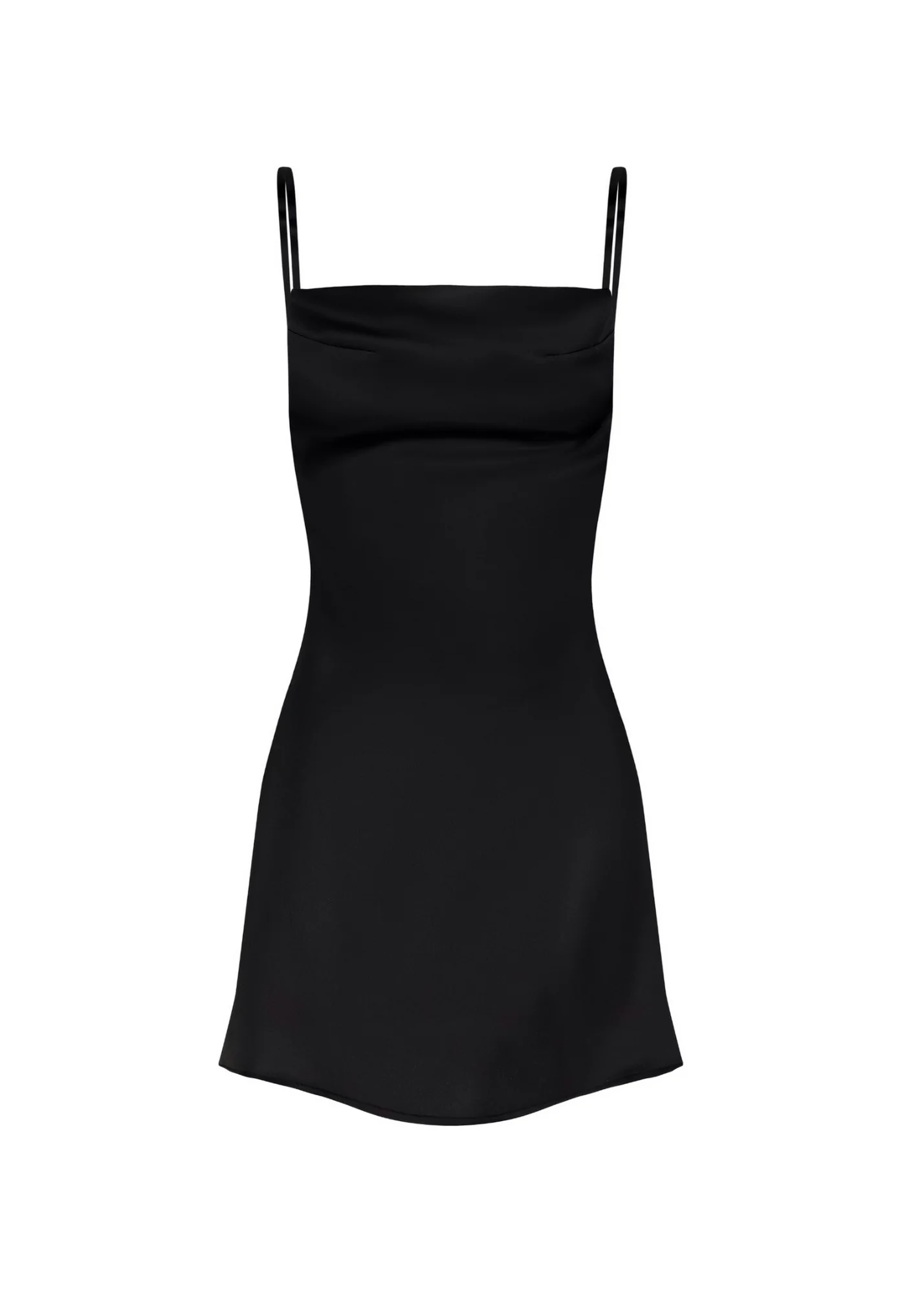 Midnight Black Dress Cute Party Dress Backless Club Dress