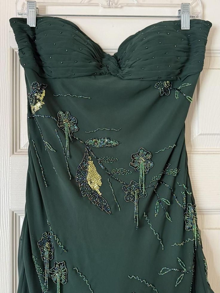 Vintage Green Chiffon Beaded Ruffles Short 19th Birthday Outfits Homecoming Dress