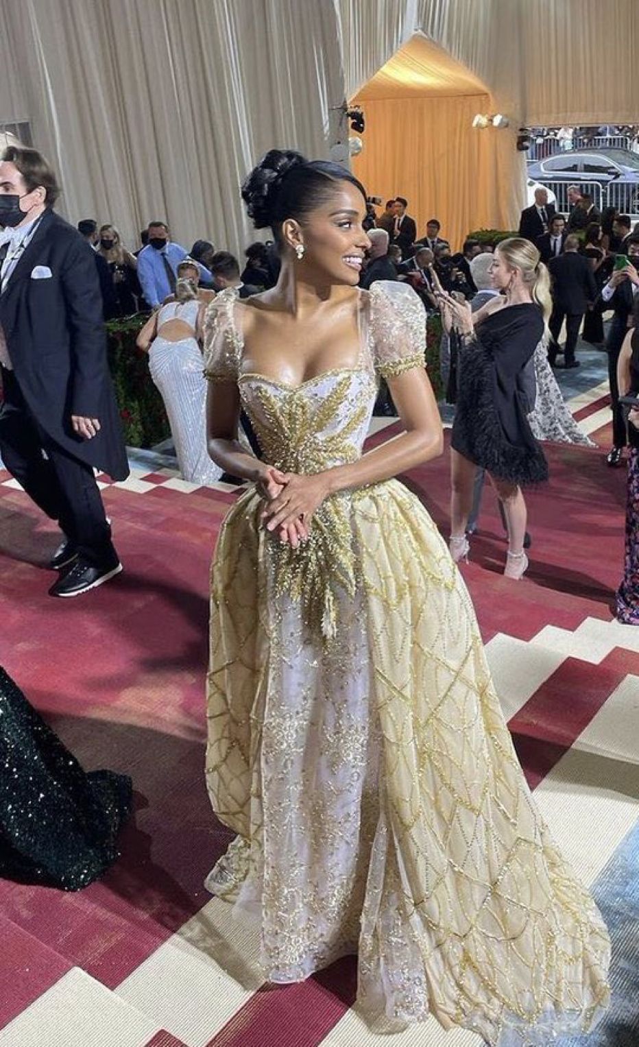 Gold Sparkle Shiny Prom Party Dress Graduation Dress Evening Dress