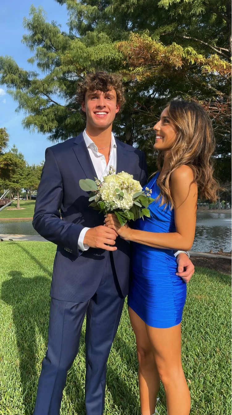 Royal Blue Bodycon Dress Short Homecoming Dress