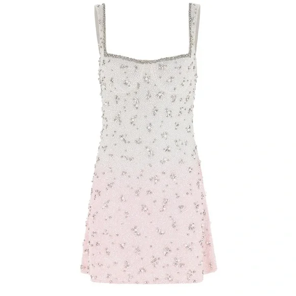 Gorgeous Sheath Square Neck Sequin Short Homecoming Dress Cocktail Dress
