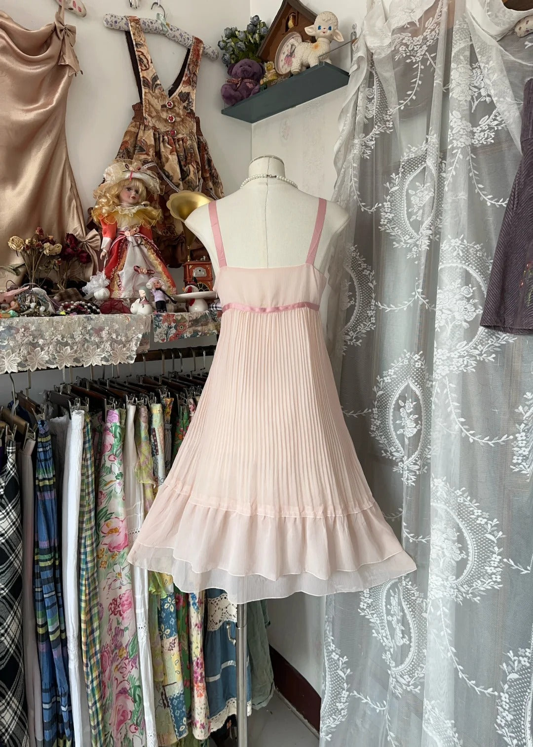 A Line Pink Birthday Outfit Short Evening Dress Vintage Short Party Dress Homecoming Dress