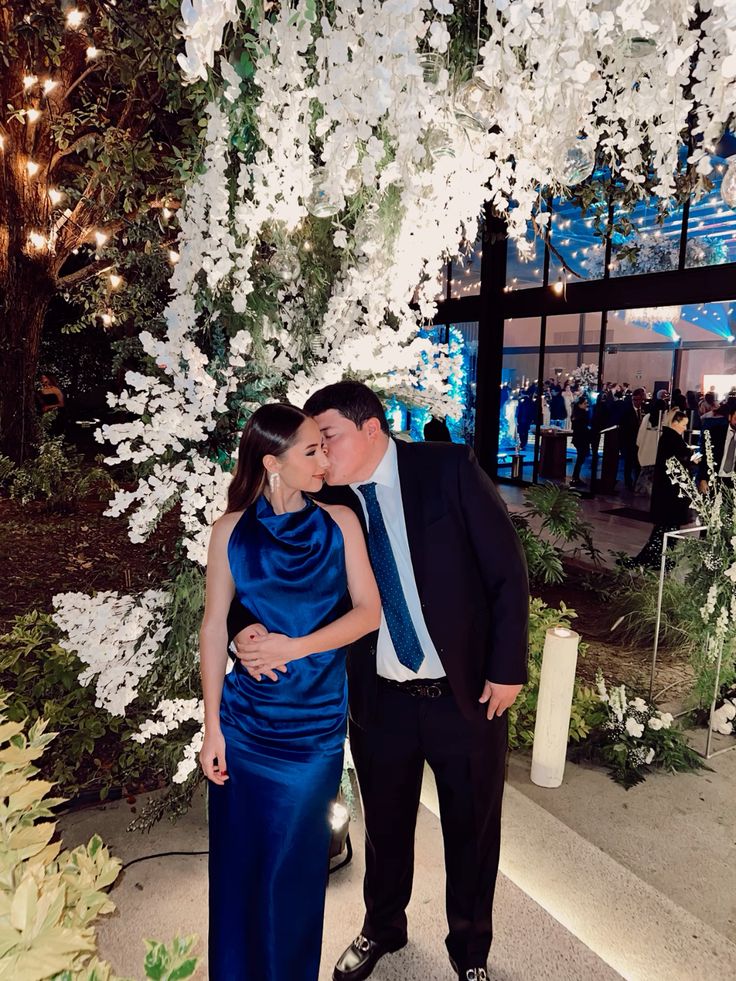 Blue Halter Tight Party Dress prom evening dress