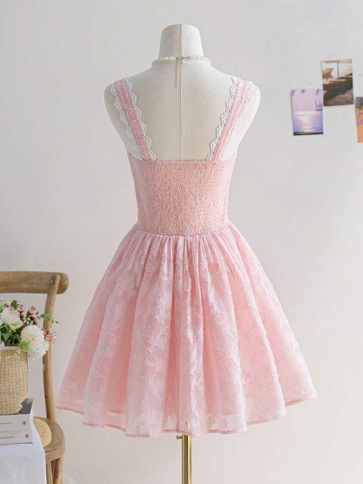 A Line Pink Birthday Outfit Short Evening Dress Short Party Dress Homecoming Dress