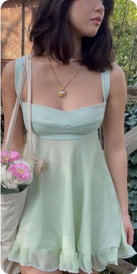 Green Birthday Dress Homecoming Dress Short Party Dress