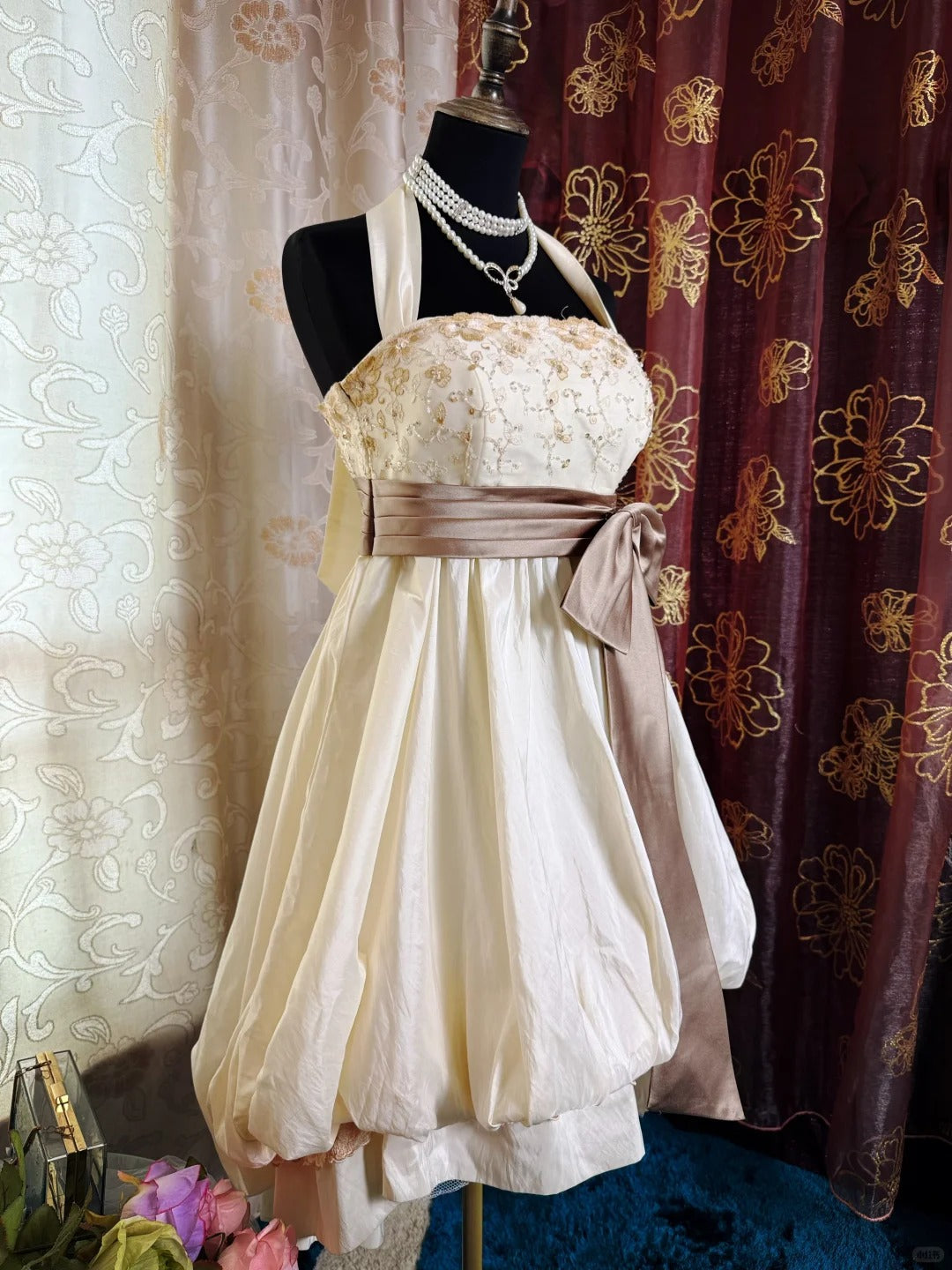 A Line Birthday Outfit Short Evening Dress Short Party Dress Vintage Homecoming Dress