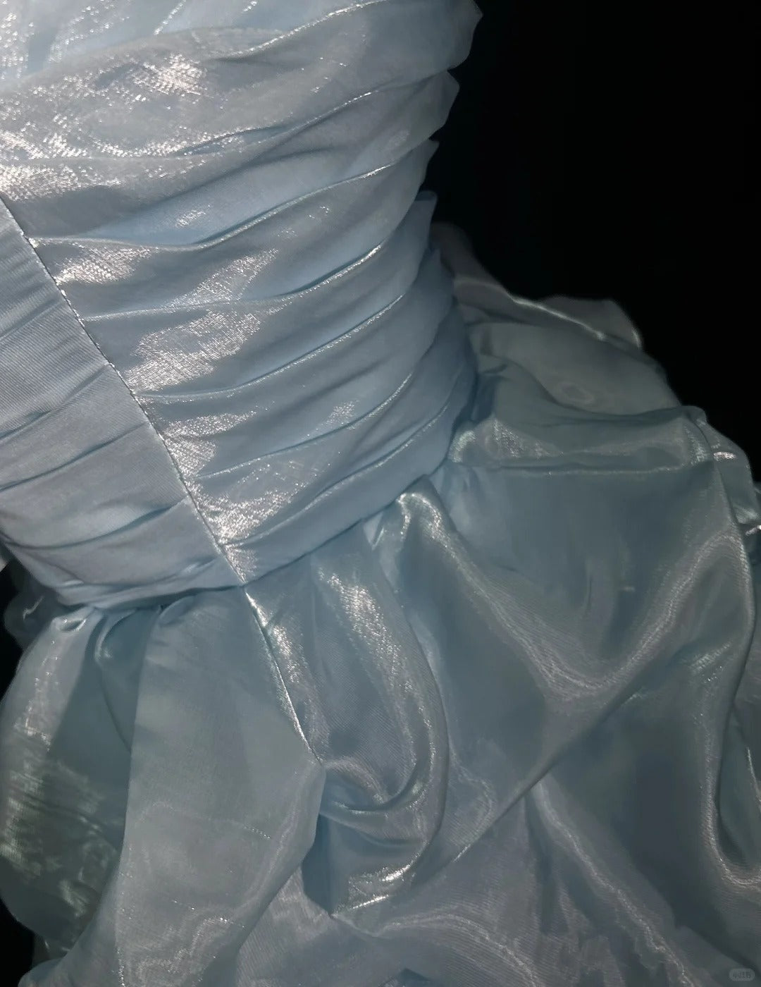 A Line Sky Blue Birthday Outfit Short Evening Dress Short Party Dress Vintage Homecoming Dress