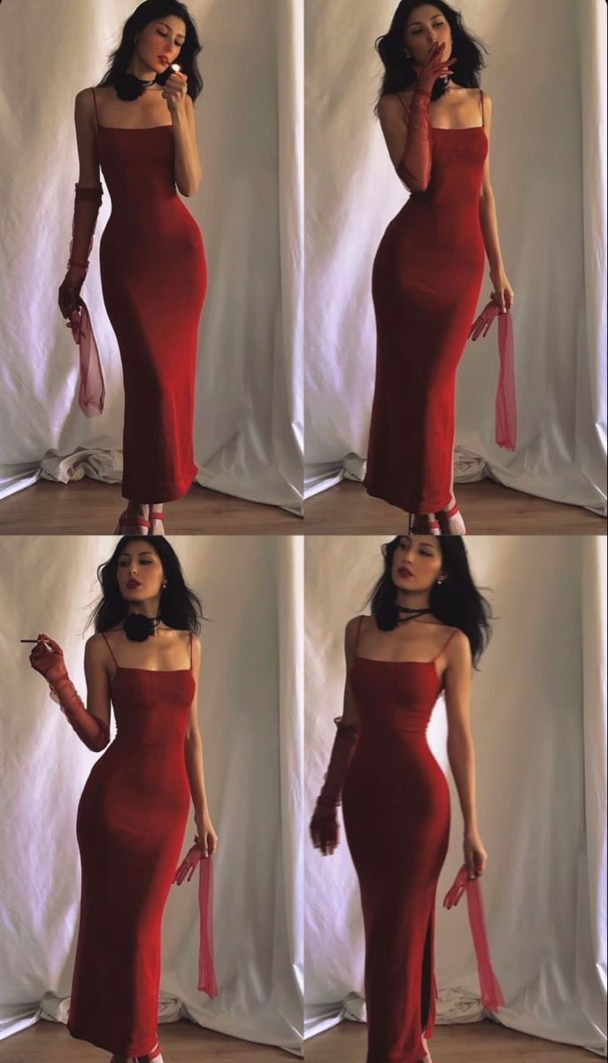 Mermaid Simple Spaghetti Straps New Burgundy Evening Prom Dresses