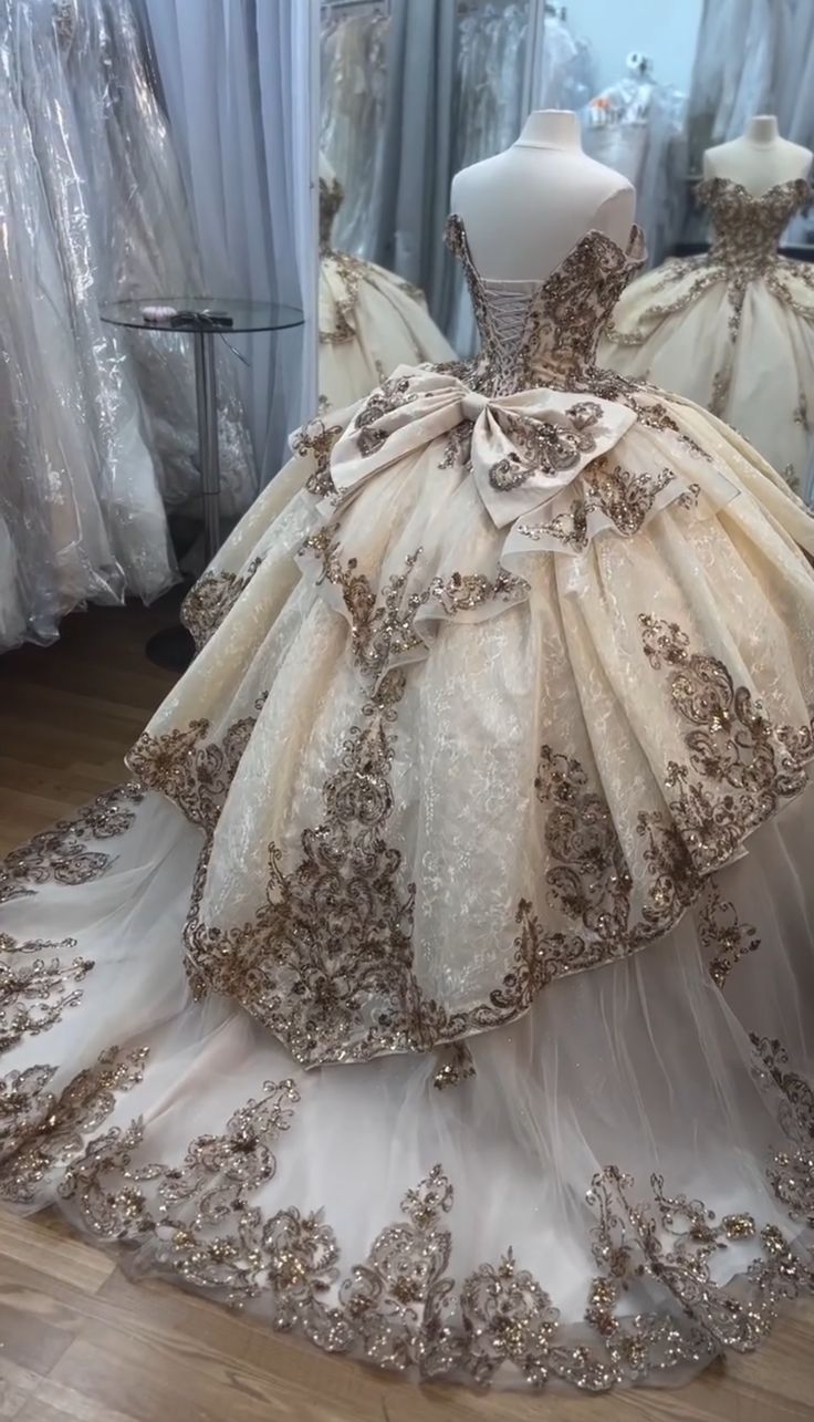 Ball Gown A-Line Off Shoulder Quinceanera Dress Sweet 16 Ball Gown