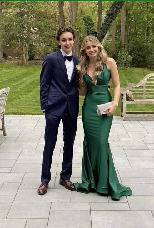 Simple Mermaid Green Long Prom Dresses Formal Dress