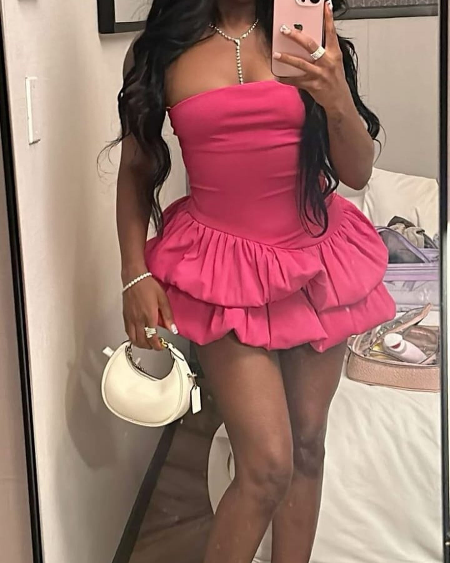 Strapless Sheath Lovely Short Party Dress