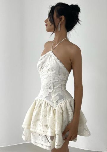 Women Vintage A-line Sweet Homecoming Dress Short Prom Dress