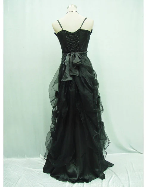 Sexy Spaghetti Straps Evening Dress Beading Prom Dress