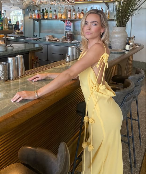 Gorgeous Mermaid Spaghetti Straps Floor Length Floral Yellow Evening Dress Prom Dresses
