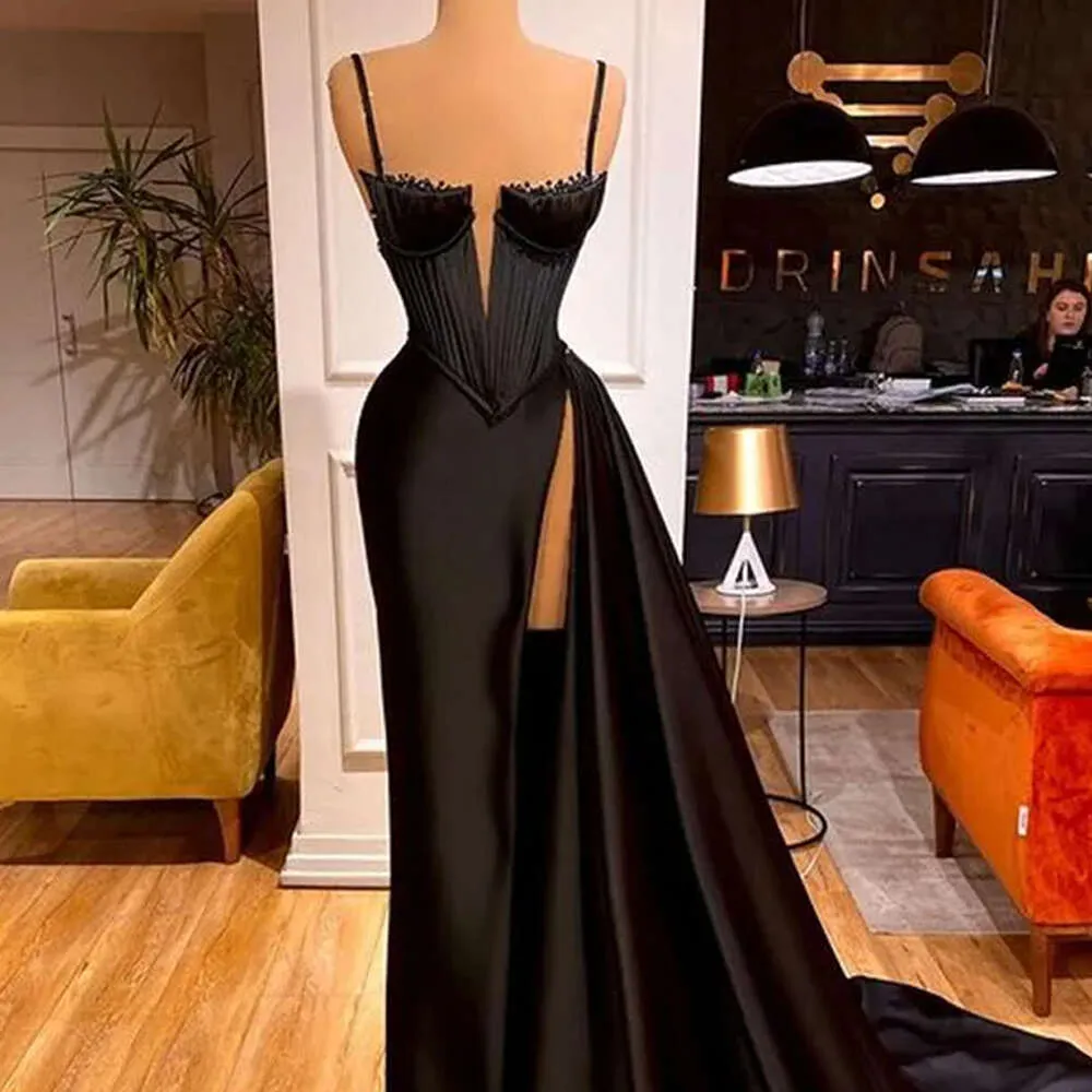Black Sheath long Evening Dresses, Prom Party Dresses