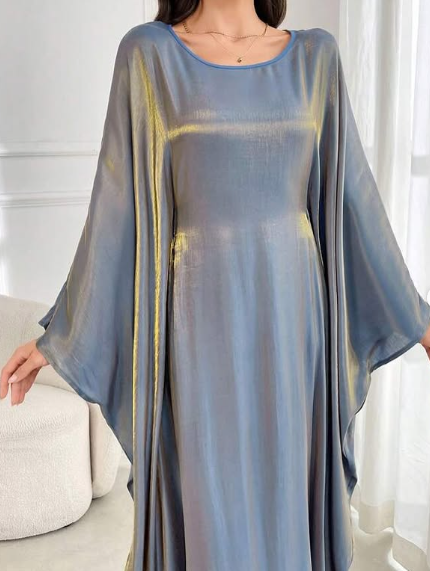 Chic Satin Long Party Prom Dress