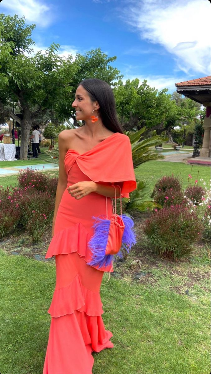 Sexy One Shoulder Sleeveless Ruffle mermaid Long Prom Dress