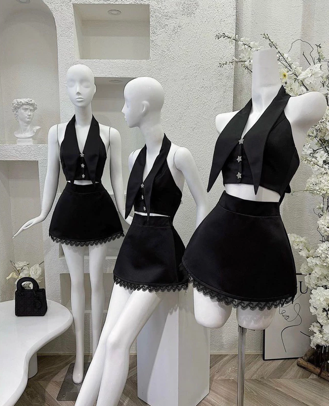 Two Piece Short Prom Dress Party Dress Homecoming Dress
