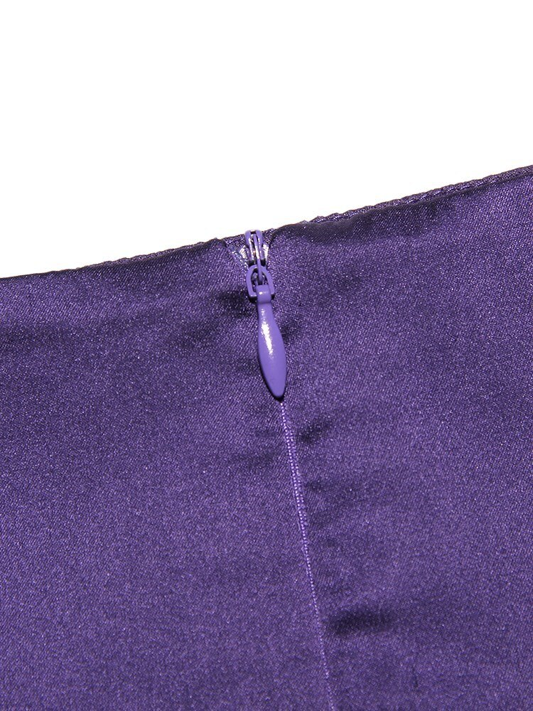 Dark Purple Floor Length Prom Dress Simple Straps Evening Dress