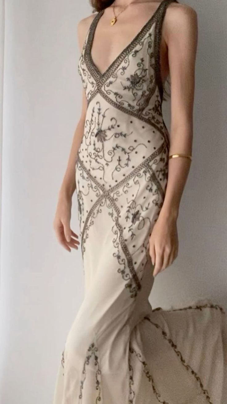 Luxurious Mermaid Chiffon Beaded Prom Dress Formal Evening Dress