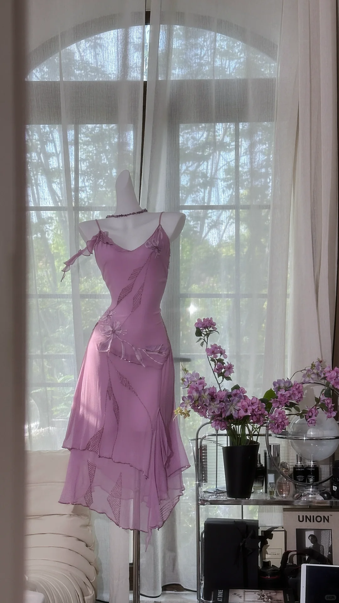 Classy Chiffon V Neck Short 18th Birthday Party Dress Purple Short Homecoming Dress