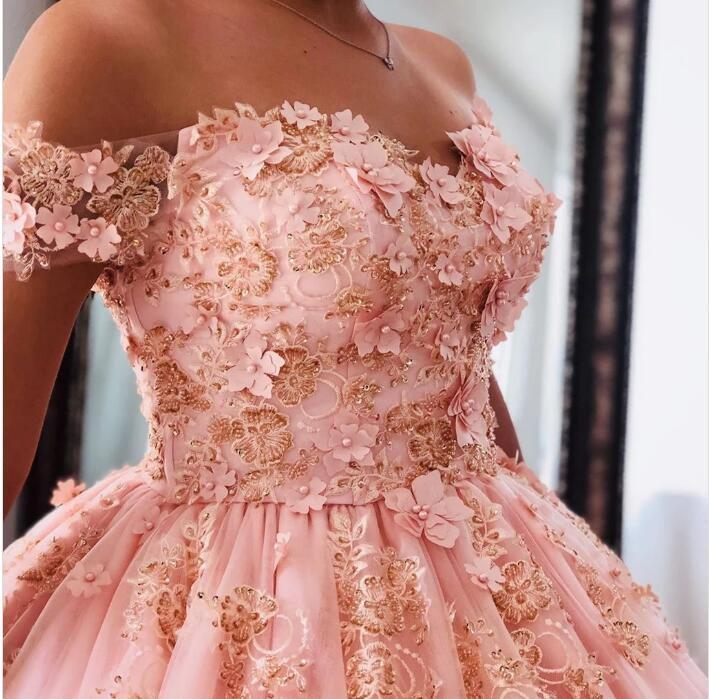 Dusty Blue Lace Quinceanera Dresses Ball Gowns Sweet 16 Dress