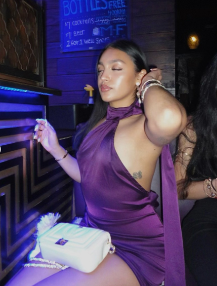 Sexy Purple Halter Sheath Short Cocktail Dress 6th Grade Homecoming Dress