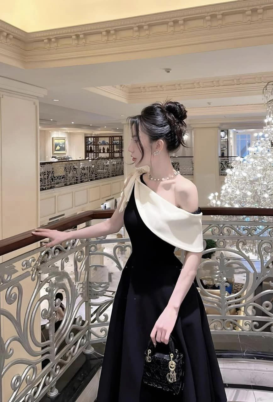 Simple Women Evening dress fashion A-line party dress