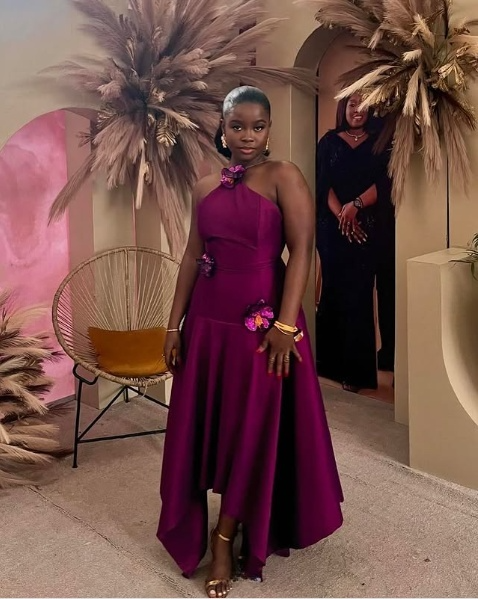Purple Maxi dress Sleeveless Evening Prom Dress