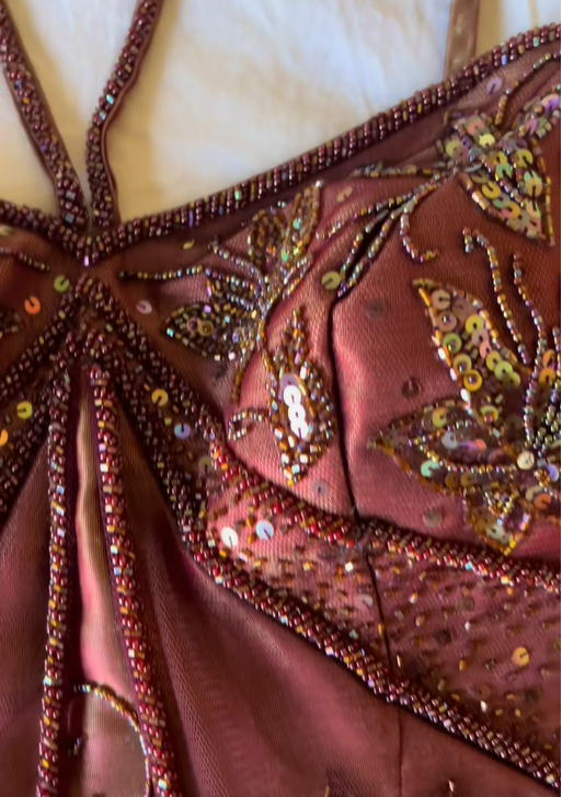 Retro Spaghetti Straps Tulle Satin Beaded Mermaid Long Wedding Guest Dress Evening Dress